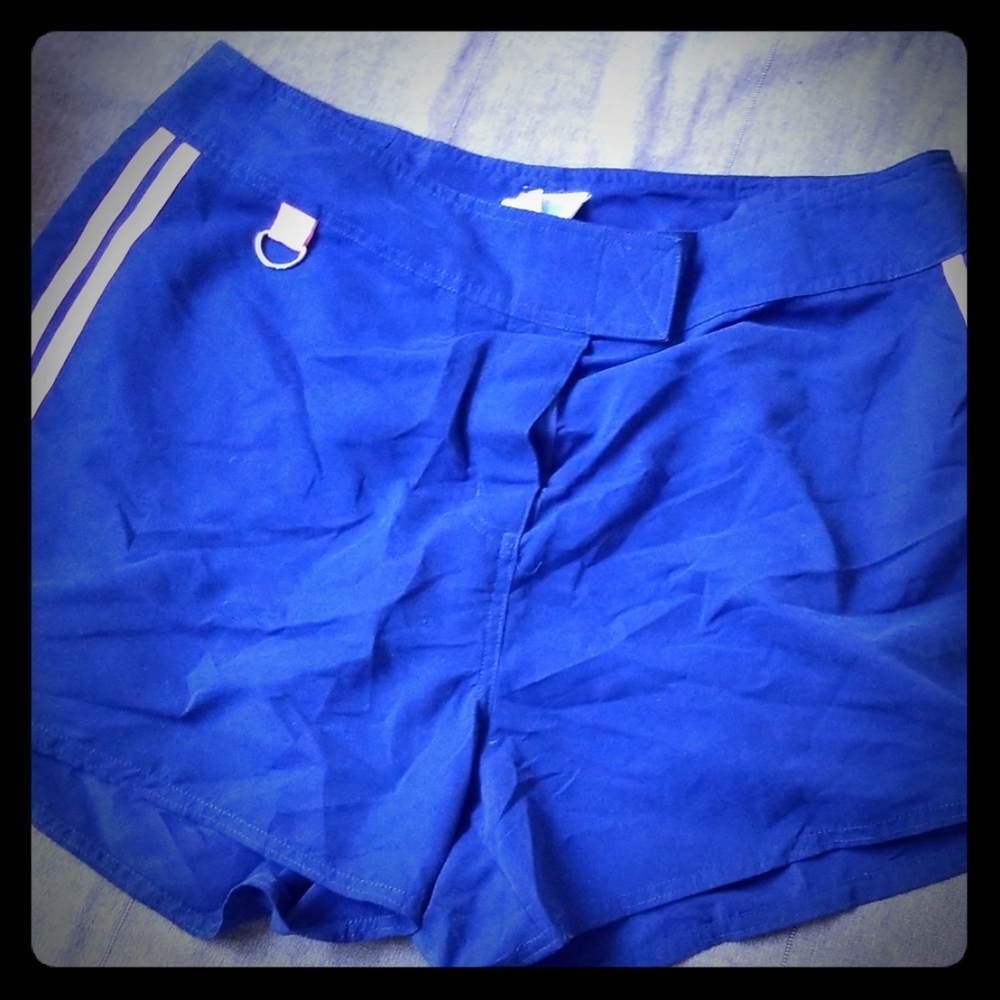Blue shorts